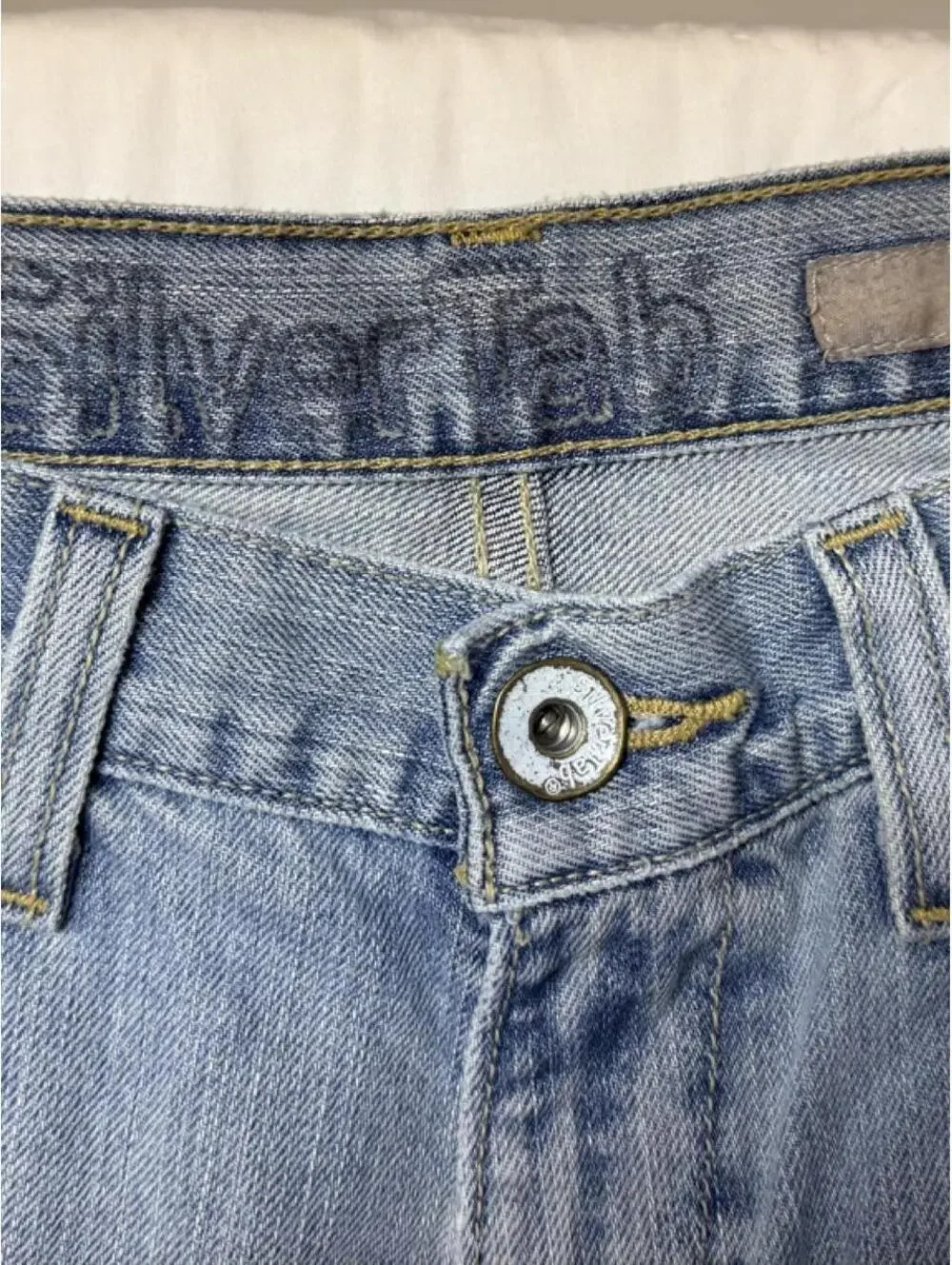 Silver Tab Boot 31 blue denim jeans 31x32 #denim